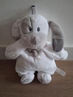 Knuffel Tiamo Collection hond wit grijs L315, Ophalen of Verzenden, Zo goed als nieuw, Hond