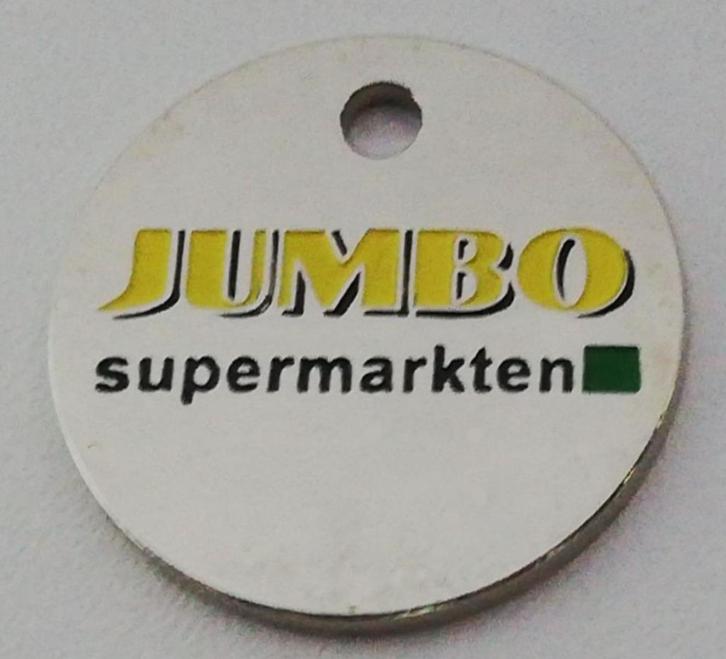 Winkelwagenmuntje Supermarktketen JUMBO, Verzamelen, Winkelwagenmuntjes, Ophalen of Verzenden