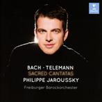 BACH TELEMANN Sacred cantatas CD & DVD JAROUSSKY ERATO, Boxset, Gebruikt, Ophalen of Verzenden, Barok
