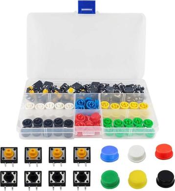 YIXISI 120 Stuks (12x12x7.3 mm) Tactiele Drukknop  beschikbaar voor biedingen