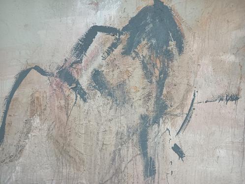 abstract naakt, Antiek en Kunst, Kunst | Schilderijen | Abstract, Ophalen of Verzenden