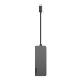 Lenovo USB-Kombi-Hub usb-c to 4 port usb-a hub(nieuw), Computers en Software, Dockingstations, Nieuw, USB-hub, Harde schijf, Laptop