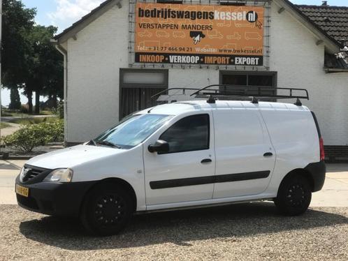 Dacia Logan 1.6i Benzine Grijskenteken Marge Trekhaak, Auto's, Bestelauto's, Bedrijf, Te koop, ABS, Centrale vergrendeling, Radio