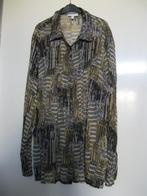 Zwart /oker blouse Charles Vogele maat 40/42, Kleding | Dames, Maat 38/40 (M), Charles Vogele, Verzenden, Zwart