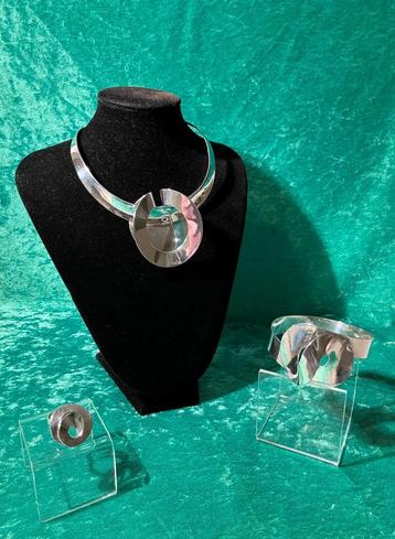 Zilveren designset Van Beek / Offerman – Amsterdam 1980 beschikbaar voor biedingen