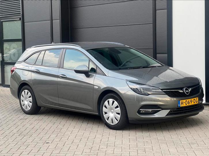 Opel Astra 1.2 Turbo 130pk Start/stop Bj2020 Grijs Trekhaak, Auto's, Opel, Bedrijf, Astra, ABS, Airbags, Alarm, Android Auto, Apple Carplay