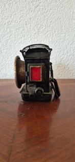 Authentiek vintage olie fietslampje, Antiek en Kunst, Ophalen of Verzenden