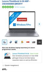 LENOVO Thinkbook 14 G6 ABP, Ophalen, Nieuw, 14 inch