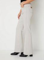 Lois Riley high waist bootcut jeans met gekleurde wassing, Maat 38/40 (M), Blauw, Nieuw, Ophalen of Verzenden