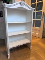 Witte boekenkast met planken, Ophalen, Met plank(en), Gebruikt, 100 tot 150 cm