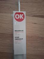 Verduisterend rolgordijn wit 80 x 150, Ophalen, Zo goed als nieuw, Wit