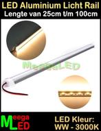 LED Profiel Rigid Strip Bar Rail 25cm-100cm Warmwit, Nieuw, LEDverlichting, LEDprofiel, Ophalen of Verzenden