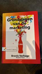 Bronis Verhage - Grondslagen van de marketing, Ophalen of Verzenden, Zo goed als nieuw, Bronis Verhage; Marjolein Visser