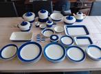 Rorstrand Koka Blauw Servies Hertha Bengtson in gave staat, Huis en Inrichting, Keuken | Servies, Compleet servies, Zo goed als nieuw