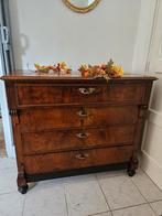 Antieke  noten houtenLadekast, Antiek en Kunst, Antiek | Meubels | Kasten, Ophalen of Verzenden