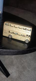 Koperen Engelse dubbeldekker stadsbus - Bieden!, Verzenden, Gebruikt