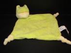 FL KIKKER KNUFFELDOEK VAN BOEKSTART VELOURS LICHTGROEN MET O, Verzenden, Nieuw, Kikker