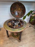 Grote Wereldbol Bar/Globe Drankenkast Antiek, Huis en Inrichting, Woonaccessoires | Wereldbollen, Ophalen, Gebruikt