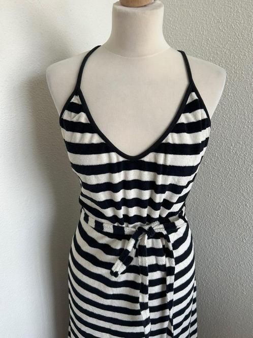 King Louie maat XL badstoffen zomer jurk, Kleding | Dames, Jurken, Zo goed als nieuw, Maat 46/48 (XL) of groter, Zwart, Knielengte