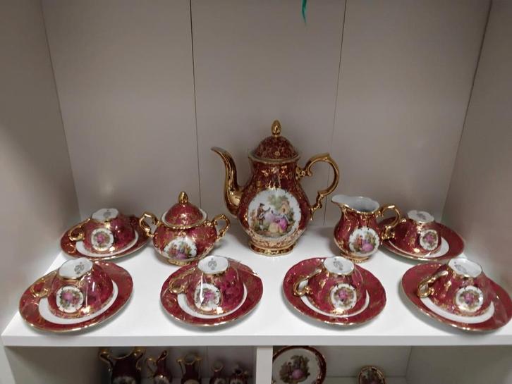 Bavaria Koffie/Thee Servies - 6 Persoons, Antiek en Kunst, Antiek | Servies compleet, Ophalen