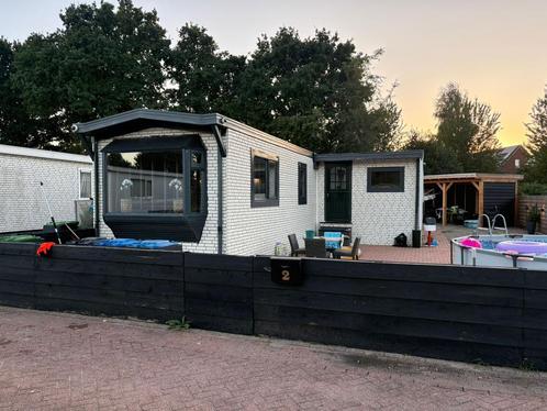 Tekoop Chalet, Woonwagen, Mantelzorg, Stacaravan, VRO Wagen, Caravans en Kamperen, Stacaravans, Ophalen