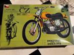 CZ 250 400 CROSS PROTAR 1/9 MODELBOUW NIEUW CROSSER, Ophalen of Verzenden, Nieuw, 1:9 t/m 1:12, Motor