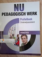 NU Pedagogisch Werk - Onderwijsassistent 4 boeken, Ophalen, Zo goed als nieuw, Overige onderwerpen, Diverse