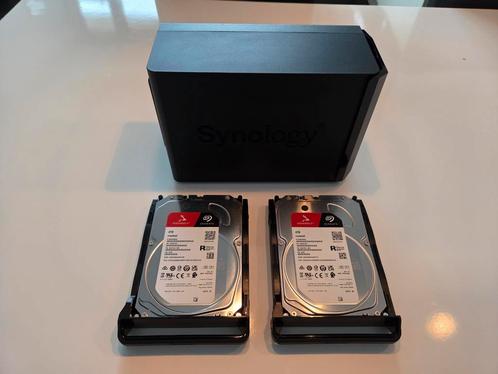 Synology DS224+ 18GB Ram + 2x4TB HDD, Computers en Software, NAS, Zo goed als nieuw, Ophalen of Verzenden