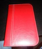 Visitekaartenmap Brepols Palermo voor 144stuks, rood, Diversen, Ophalen of Verzenden, Zo goed als nieuw