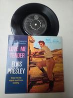 Elvis Presley  ep  ( Love me tender  ), Cd's en Dvd's, Vinyl Singles, Ophalen of Verzenden, Zo goed als nieuw, Pop, EP