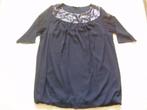 Zwart shirt maat 50/52 Ulla Popken, Kleding | Dames, Grote Maten, Zwart, Ulla Popken, Zo goed als nieuw, Shirt of Top