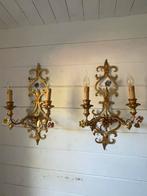 Antieke franse appliques, Ophalen of Verzenden, Gebruikt, Metaal, Laat 19e eeuw