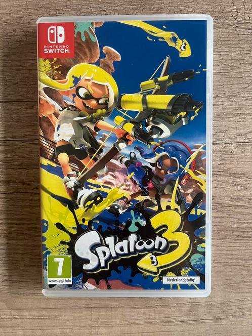 Splatoon 3 - Nintendo Switch, Spelcomputers en Games, Games | Nintendo Switch, Zo goed als nieuw, Shooter, 3 spelers of meer, Vanaf 7 jaar