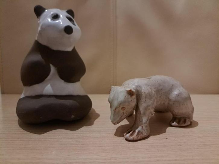 dierfiguren Cor Unum Westraven - Mobach zeldzaam, Antiek en Kunst, Antiek | Keramiek en Aardewerk, Ophalen