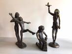 Astrid Veldhuyzen koppen bronzen beelden beeld brons kunst, Antiek en Kunst, Ophalen of Verzenden