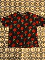 Nieuw Versace Jeans Couture T-shirt met bloemen, Zwart, Ophalen of Verzenden, Zo goed als nieuw, Maat 46 (S) of kleiner