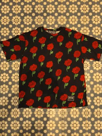 Nieuw Versace Jeans Couture T-shirt met bloemen beschikbaar voor biedingen