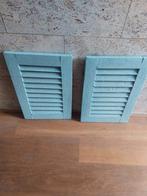 2 louvre  deurtjes 40cm/,60cm, Ophalen of Verzenden, Zo goed als nieuw