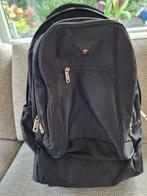 Zwarte Trolley Rugzak swiss gear, Sieraden, Tassen en Uiterlijk, Tassen | Rugtassen, Gebruikt, 25 tot 40 cm, 30 tot 45 cm, Ophalen