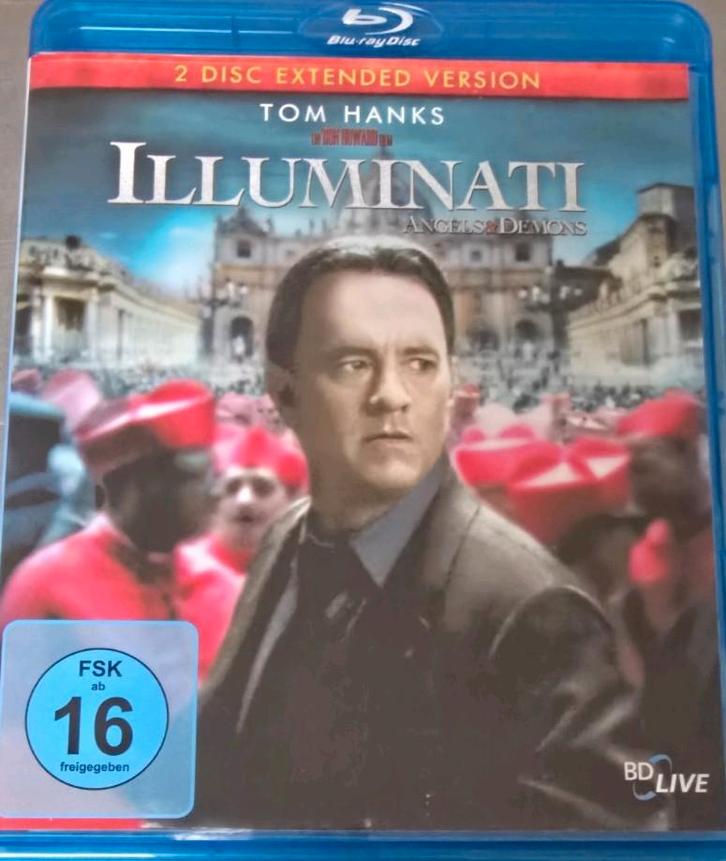 Angels and Demons Illuminati blu-ray 2 Disc extended versio, Cd's en Dvd's, Blu-ray, Gebruikt, Thrillers en Misdaad, Ophalen of Verzenden