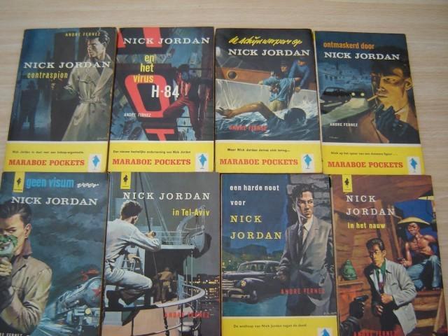 pockets:nick jordan- ea.. pocket prisma, Boeken, Detectives, Gelezen, Ophalen of Verzenden