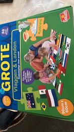 Grote vlaggen en landen vloer puzzel, Ophalen of Verzenden, Zo goed als nieuw