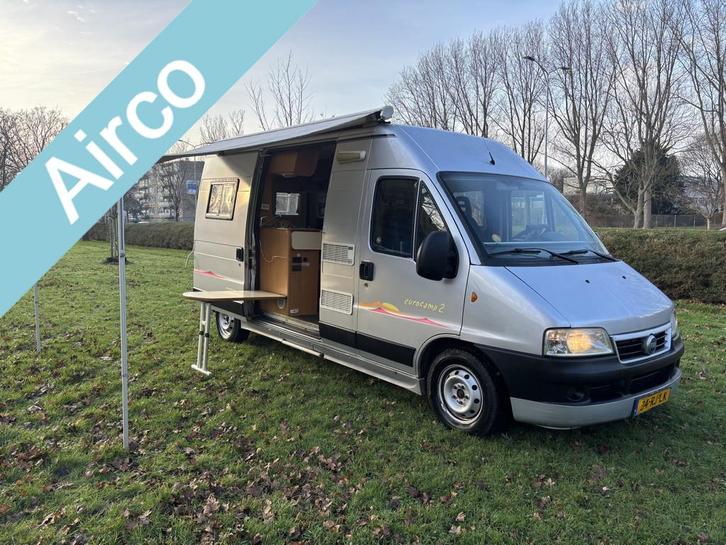 Trigano EUROCAMP BusCamper Fiat Ducato / Airco / 4 Persoons, Caravans en Kamperen, Campers, Bedrijf, tot en met 4, Overige merken