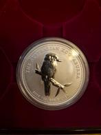 Erg mooie zilveren Kookaburra munt 2005 zeer schaars!, Ophalen of Verzenden, Zilver