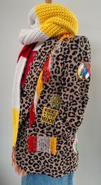 Panterprint oeteldonk jas, Carnaval, Zo goed als nieuw, Kleding, Ophalen