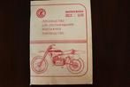 CZ 250cc typ 513 400cc typ 514 instructie boekje Cross, Ophalen of Verzenden, Overige merken