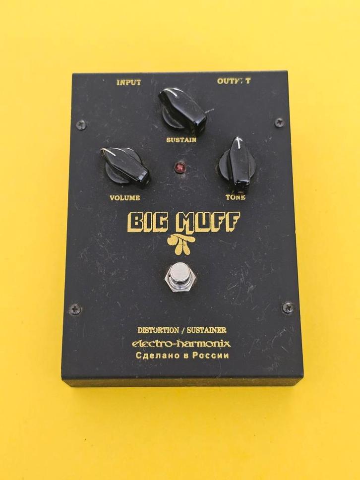 Electro-Harmonix Big Muff Distortion, Muziek en Instrumenten, Effecten, Gebruikt, Distortion, Overdrive of Fuzz, Ophalen of Verzenden