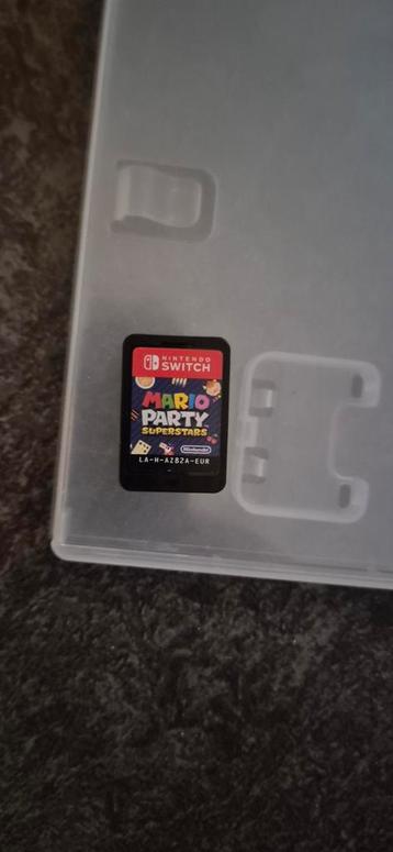 Mario Party Superstars voor de Nintendo Switch.  beschikbaar voor biedingen