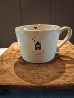 BC mok    let's stay home, Ophalen of Verzenden, Zo goed als nieuw, Overige stijlen, Kop(pen) en/of Schotel(s)