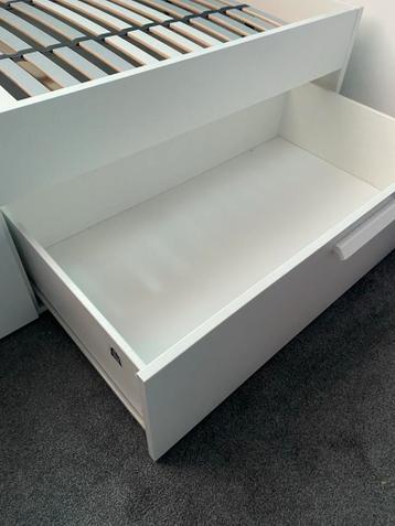 IKEA BRIMNES bedframe + LÖNSET lattenbodem - afbeelding 3